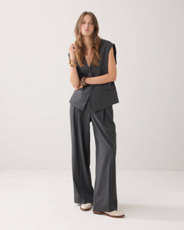 Summum Gilet 9s137-12258 Houtskool - 40