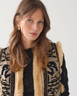 Summum Gilet 9s261-12327 Zwart - 44