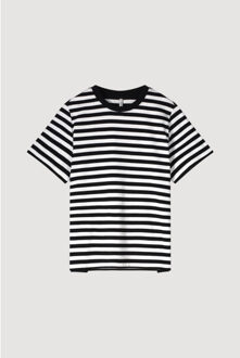 Summum Lyon-30645 short sleeve top classic cotton tee Wit - M