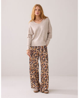 Summum Oversized sweater wool elastane blend knit sweaters 7s7927-7975 Grijs - M