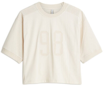 Summum Top mesh and jersey 3s5282-30765 Ecru