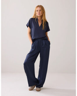 Summum Top sleeveless silky touch tops 2s3324-11817 Blauw - 38