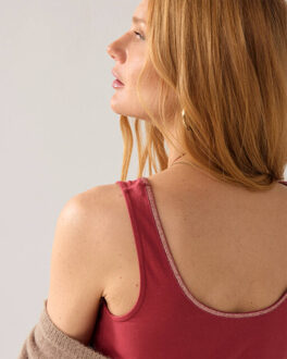 Summum Top zonder mouw 3s5244-30366 - maat L Rood