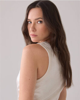 Summum Top zonder mouw lisbon-5138 Ecru