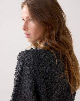 Summum Vest 7s7948-70043 Houtskool - L