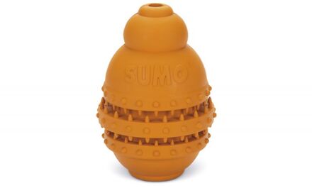 Sumo Play Dental - Hondenspeelgoed - Oranje - L - 10 x 10 x 15 cm