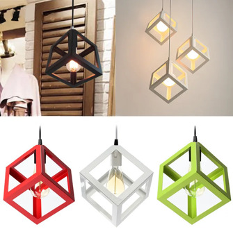 Sumuxi E27 Loft Industrial Retro Metal Iron Pendant Lamp Shade AC 110-220V Village Square Light Fixture Balcony Home Decor