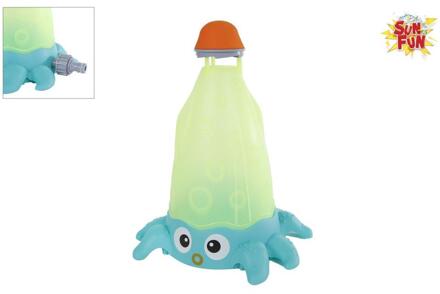 Sun Fun watersproeier octopus 27,5cm blauw