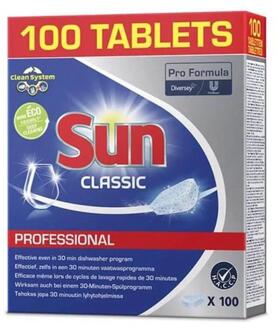 Sun Vaatwastabs classic 100 stuks