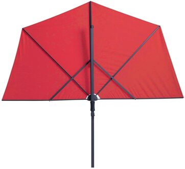 Sun Wave Stokparasol Balkon 270 x 150 cm Rood