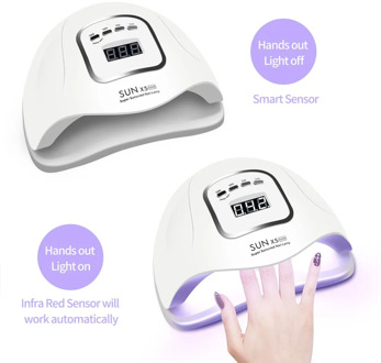 SUN X5 Plus X5 Max UV LED Lamp For Nails Dryer 80W LED Lamp For Manicure UV Light For Gel Nail Lamp Drying Lamp For Gel Varnish
