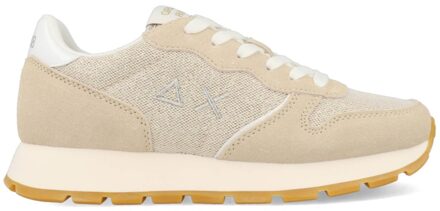 Sun68 Ally Glitter Textile Z34203_43 Beige maat