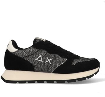 Sun68 Ally Glitter Textile Z45204_11 Zwart maat