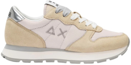 Sun68 Ally Gold Silver Damesschoenen Sun68 , Beige , Dames - 41 Eu,38 Eu,37 Eu,36 Eu,39 EU