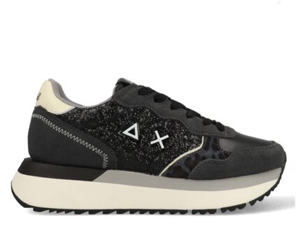 Sun68 Big Ally Glitter Z45212_11 Zwart maat
