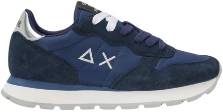 Sun68 Blauwe Sneakers Ally Goud Zilver Sun68 , Blue , Dames - 41 Eu,37 Eu,39 Eu,36 Eu,38 Eu,40 EU