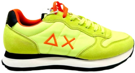Sun68 Gele Sneakers voor Heren Sun68 , Yellow , Heren - 46 Eu,44 Eu,41 Eu,43 Eu,40 Eu,42 Eu,45 EU