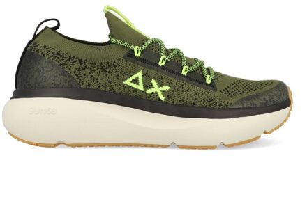 Sun68 Jupiter Knit Z34127_19 Groen maat