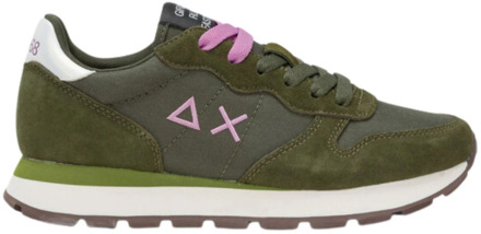 Sun68 Militaire platte schoenen Sun68 , Green , Dames - 39 Eu,37 Eu,36 Eu,38 EU