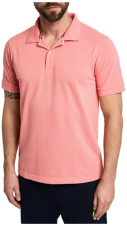 Sun68 Polo Shirts Sun68 , Pink , Heren - 2Xl,Xl,L,M