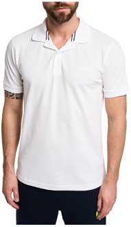 Sun68 Polo Shirts Sun68 , White , Heren - Xl,L,M