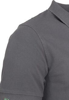 Sun68 Polo Vintage Solid Antra Antraciet - XXL