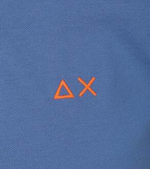 Sun68 Poloshirt Small Stripe Blauw - M,L,XL,XXL,3XL