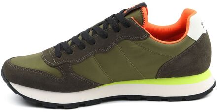 Sun68 Sneaker Tom Fluo Militare Groen - 40,41,42,43,44,45,46