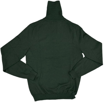 Sun68 Solid Turtle Neck Sweater Sun68 , Green , Heren - 2Xl,L,S