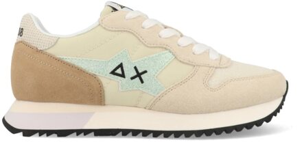 Sun68 Stargirl Glitter Logo Z35212_31 Beige maat