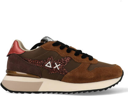 Sun68 Stargirl Glitter Logo Z45217_08 Bruin-41 maat 41