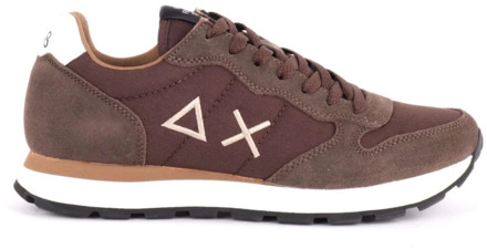 Sun68 Stevige Sneakers Sun68 , Brown , Heren - 45 Eu,42 Eu,46 Eu,43 Eu,44 Eu,41 Eu,40 EU