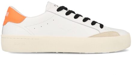 Sun68 Street Leather Z34140_0164 Wit / Oranje maat