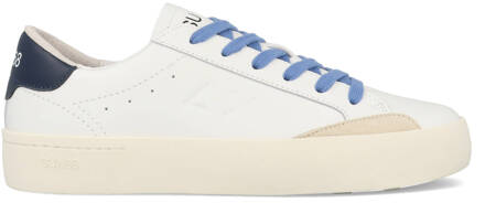 Sun68 Witte Leren Sneakers Sun68 , White , Heren - 43 Eu,44 EU