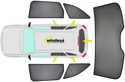 SunClip Zicht- & Zonwering passend voor Dacia Bigster 2024- SC10361