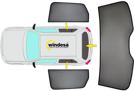 SunClip Zicht- & Zonwering passend voor Kia Sportage (NQ5) 2021- SC10429