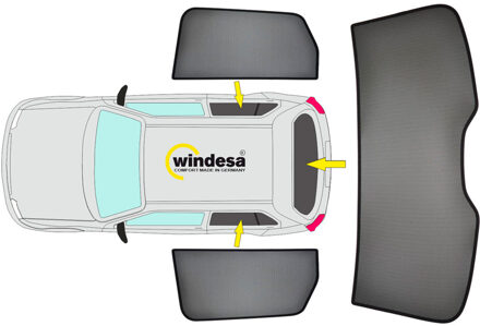 SunClip Zicht- & Zonwering passend voor Lynk & Co 01 2021- SC10369