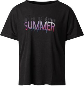 SUNCOO T-shirt met print Marki  zwart - L,