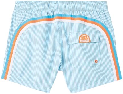 Sundek Printed Elastic Waist Zwemshort Jongens - 16