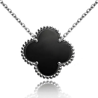 Sunduk pendant made of silver "Black Clover"
