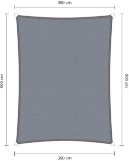 Sunfighter Waterproof Rechthoek grijs 3,5x5m.