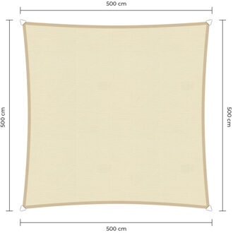 Sunfighter Waterproof vierkant ivoor 5x5m.
