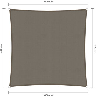 Sunfighter Waterproof vierkant taupe 4x4m.