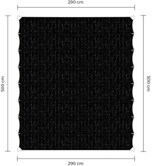 Sunfighter Wavesail zwart 2,9x5m.
