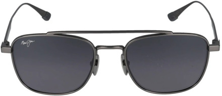 Sunglasses Maui Jim , Gray , Unisex - 53 MM