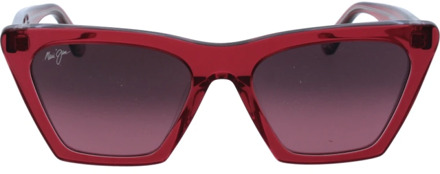Sunglasses Maui Jim , Red , Dames - 54 MM
