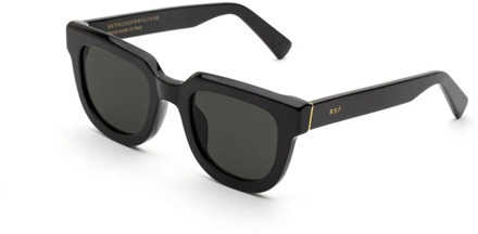 Sunglasses Retrosuperfuture , Black , Unisex - 49 MM