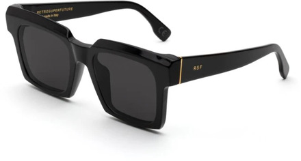 Sunglasses Retrosuperfuture , Black , Unisex - 53 MM