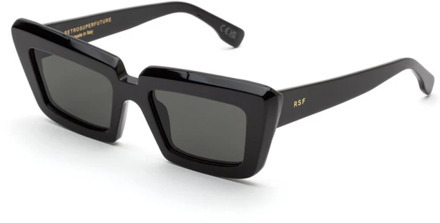 Sunglasses Retrosuperfuture , Black , Unisex - 57 MM