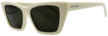 Sunglasses Saint Laurent , White , Dames - ONE Size